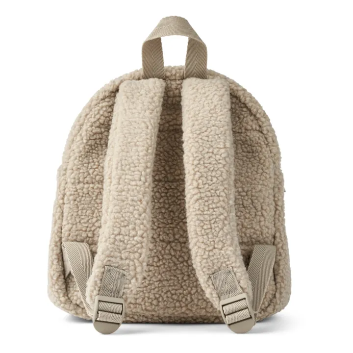 Liewood Sac à Dos Allan Polaire Fibres Recyclées | Beige