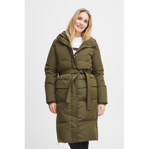 Fransa Lang Vinterjakke, Olive Night, L