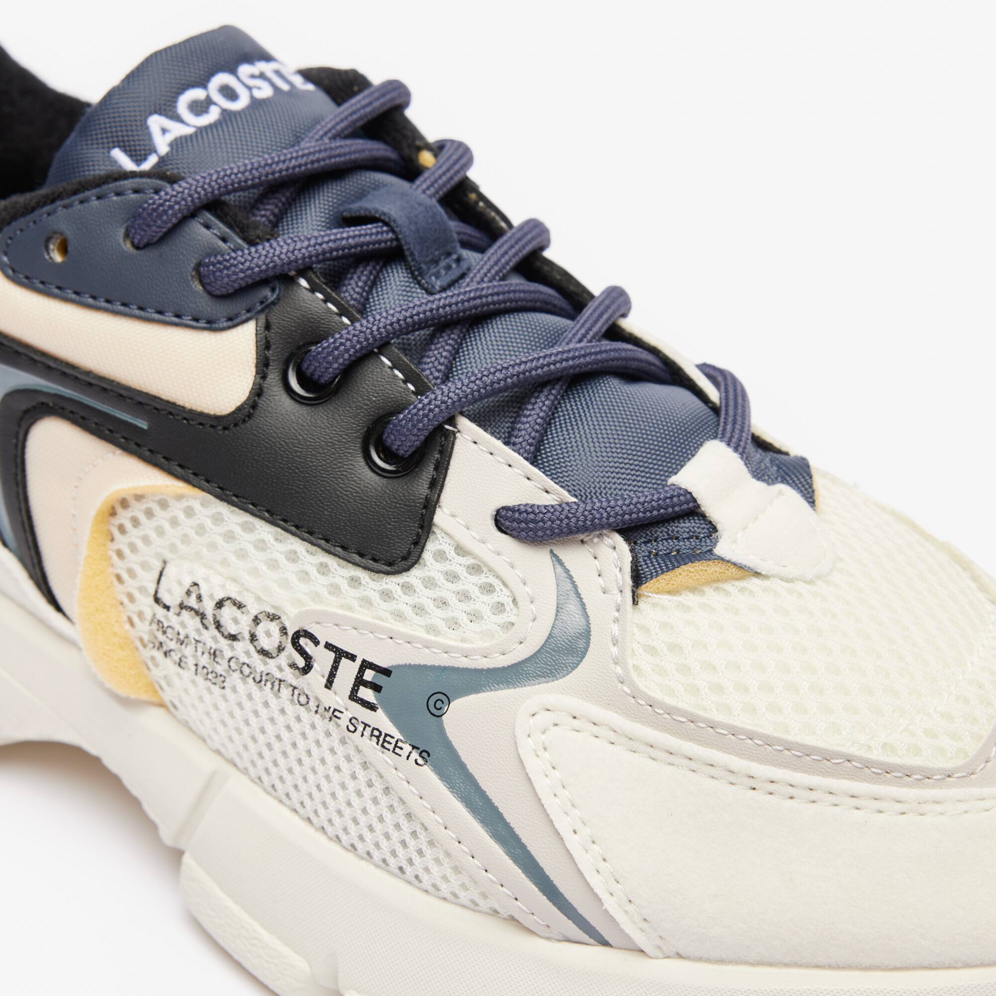 Junior-Sneakers L003 Neo aus Textil Sneakers - Weiss - Lacoste - Kinder