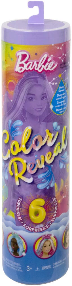 BARBIE  POUPEE COLOR REVEAL SERIE GALA
