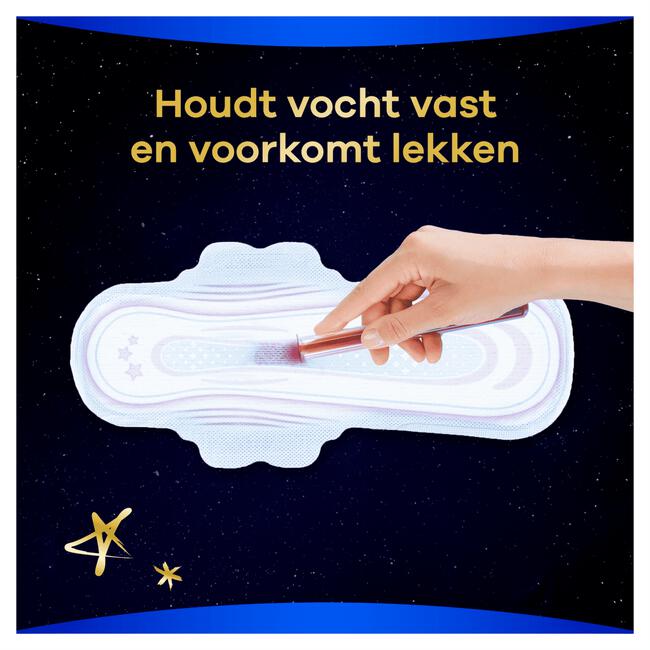 Always Ultra Maandverband Secure Night Extra Met Vleugels 8 Stuks