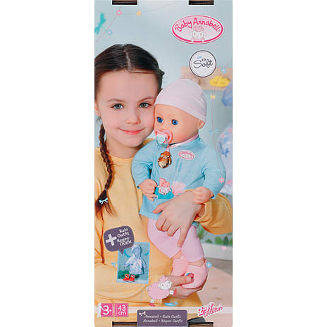 Baby Annabell og regntøj 43 cm