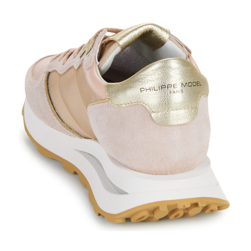 Philippe Model - TROPEZ HAUTE LOW WOMAN Beige / Rosa / Oro