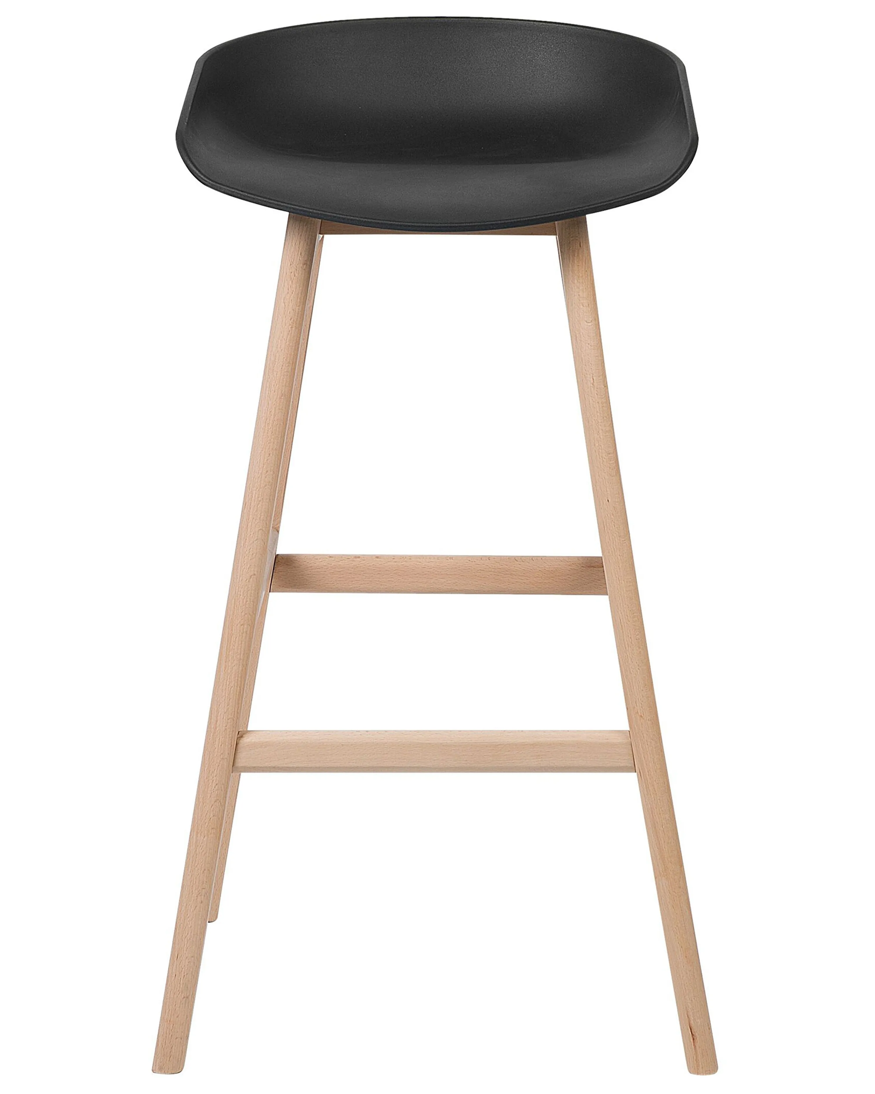 Set van 2 barstoelen MICCO Zwart