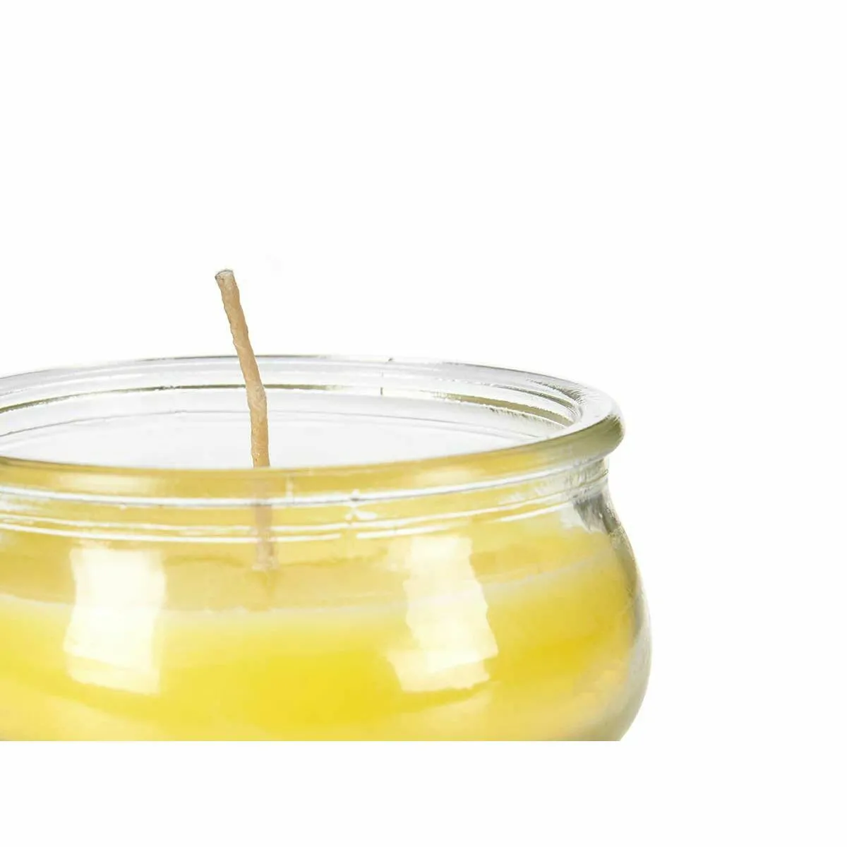 Ibergarden Bougie Jaune Verre