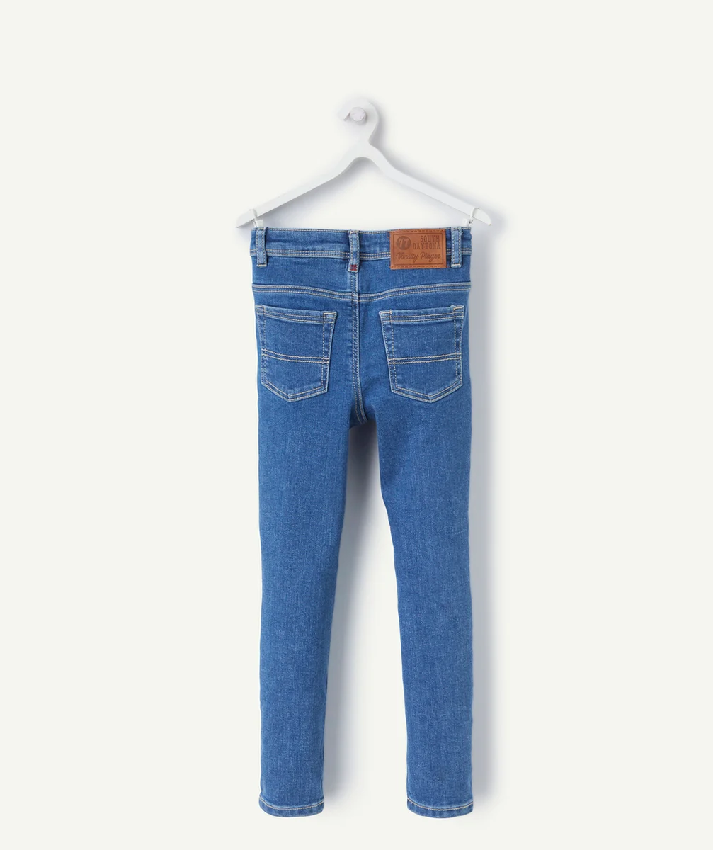 pantalon super skinny garçon en denim low impact