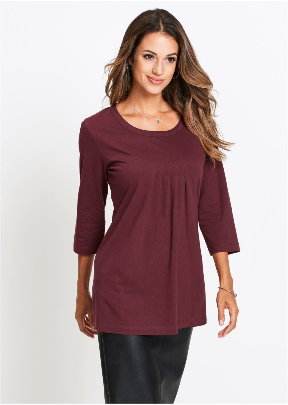 T-shirt long manches 3/4