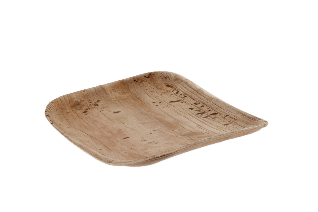 Palmblad bord 20x20cm BIO
