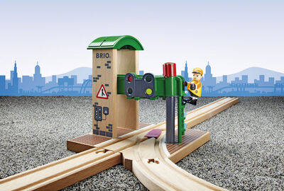 BRIO World 33674 Stasjon med Signal