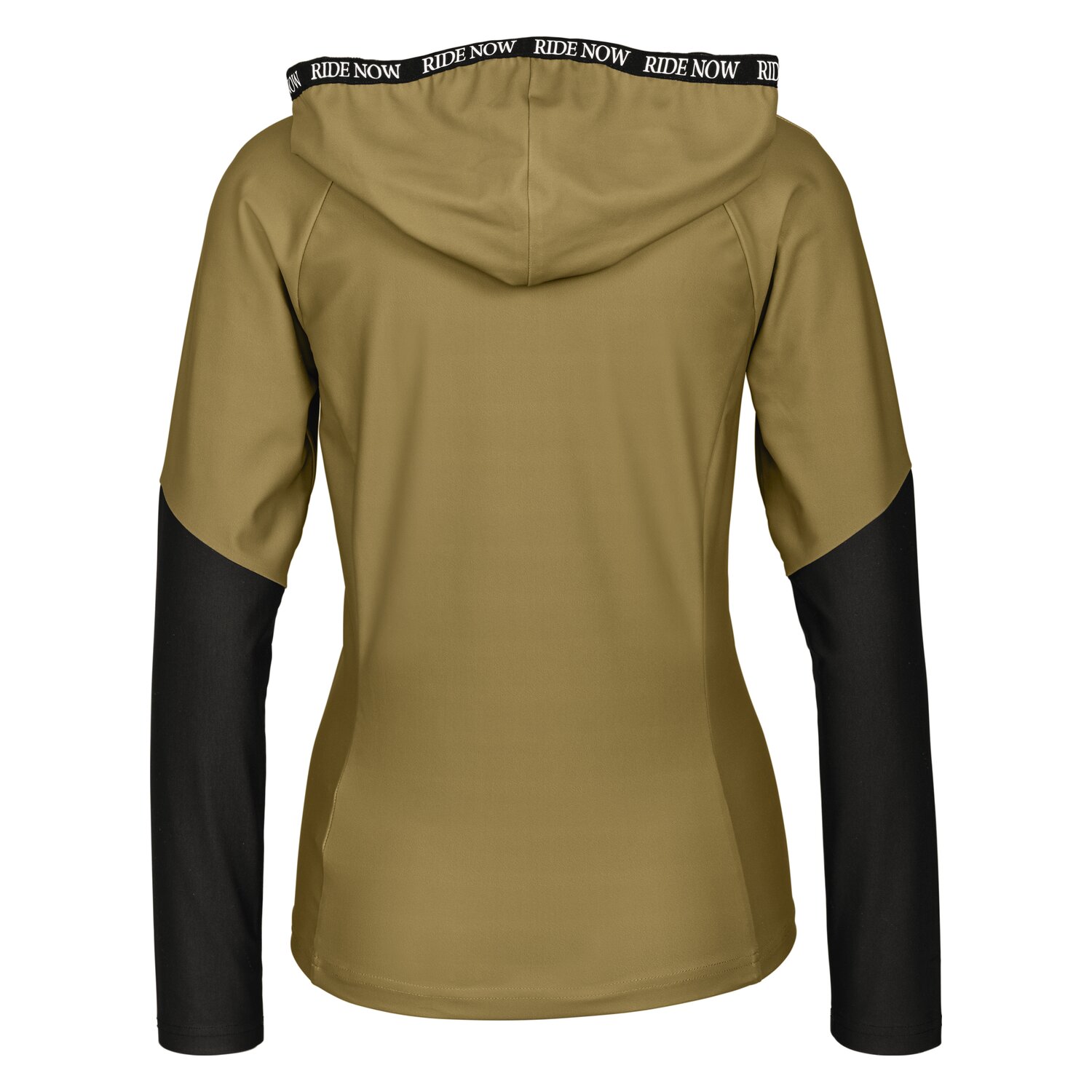 RIDE now Funktionsshirt mit Kapuze - moss