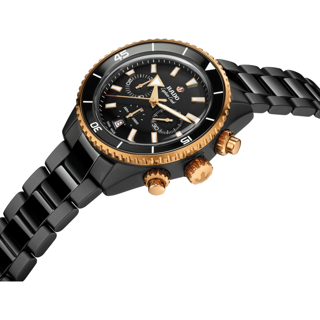 Rado Captain Cook XL High-Tech Ceramic Automatik Chronograph