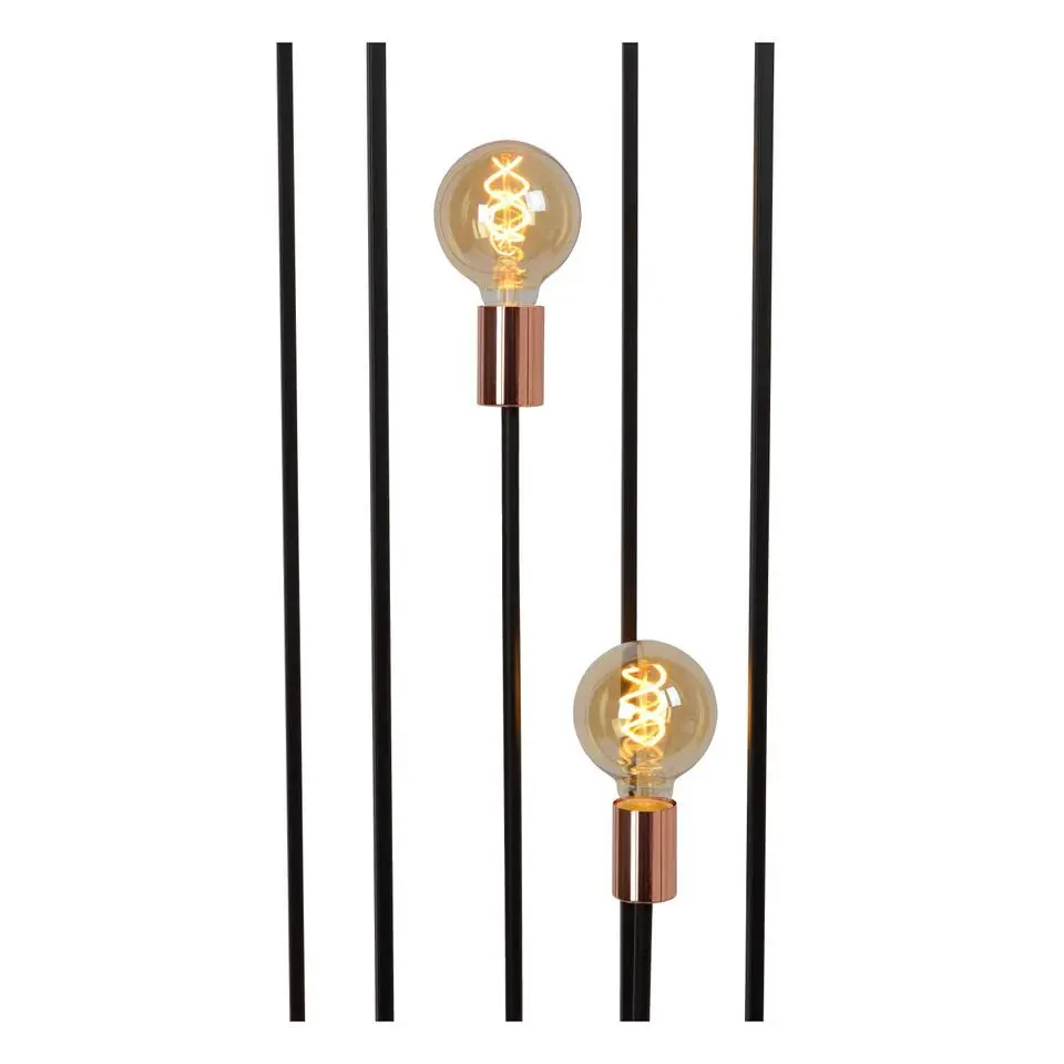 Lucide ARTHUR Vloerlamp - Zwart