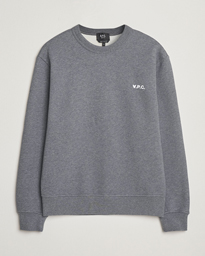 A.P.C. Boxy Fit Petit VPC Sweatshirt Dark Navy/Ecru