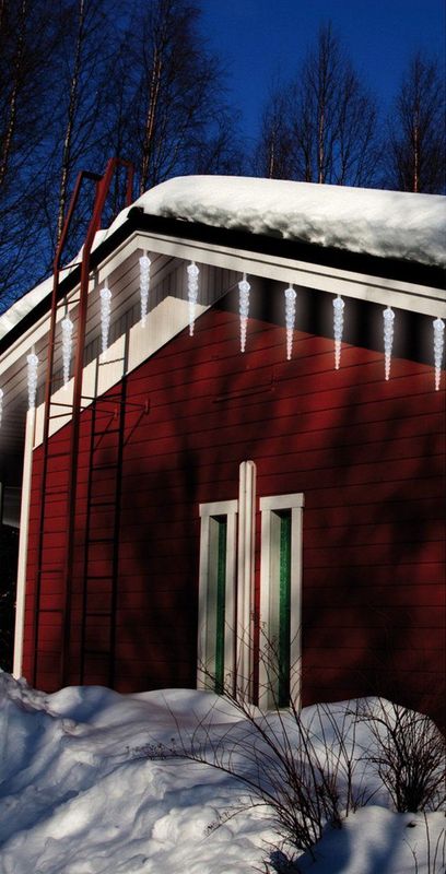 HI LED Ijspegel Buitenverlichting - Kerstverlichting - 40 Ijspegels - 3.9 Meter - Warm Wit