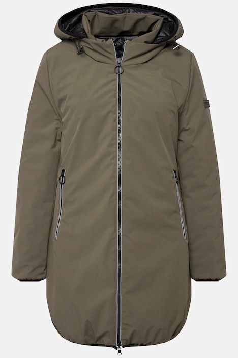 HYPRAR Wende-Steppjacke, Reflektor, 2-Wege-Zipper
