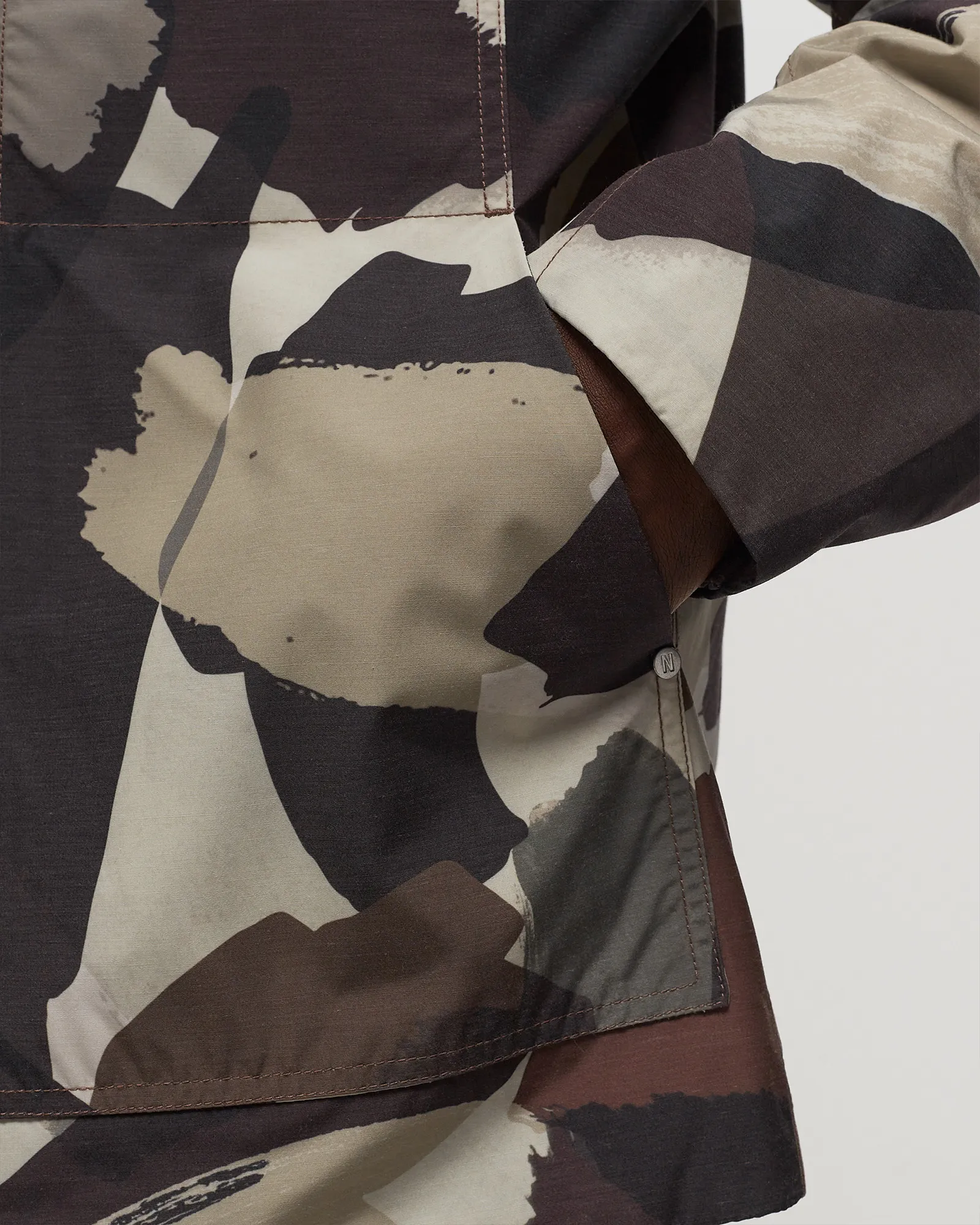 Norse Projects Pelle Camo Nylon Insulated Jacket