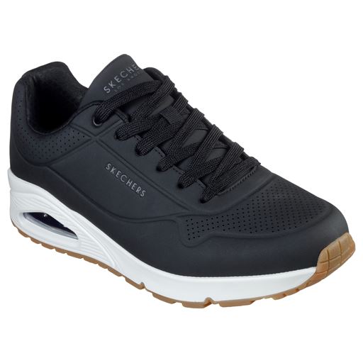 Skechers Street Uno Stand On Air Sneakers, Black, 45