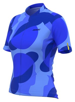 Maillot Manches Courtes Femme Mavic Sequence Bleu