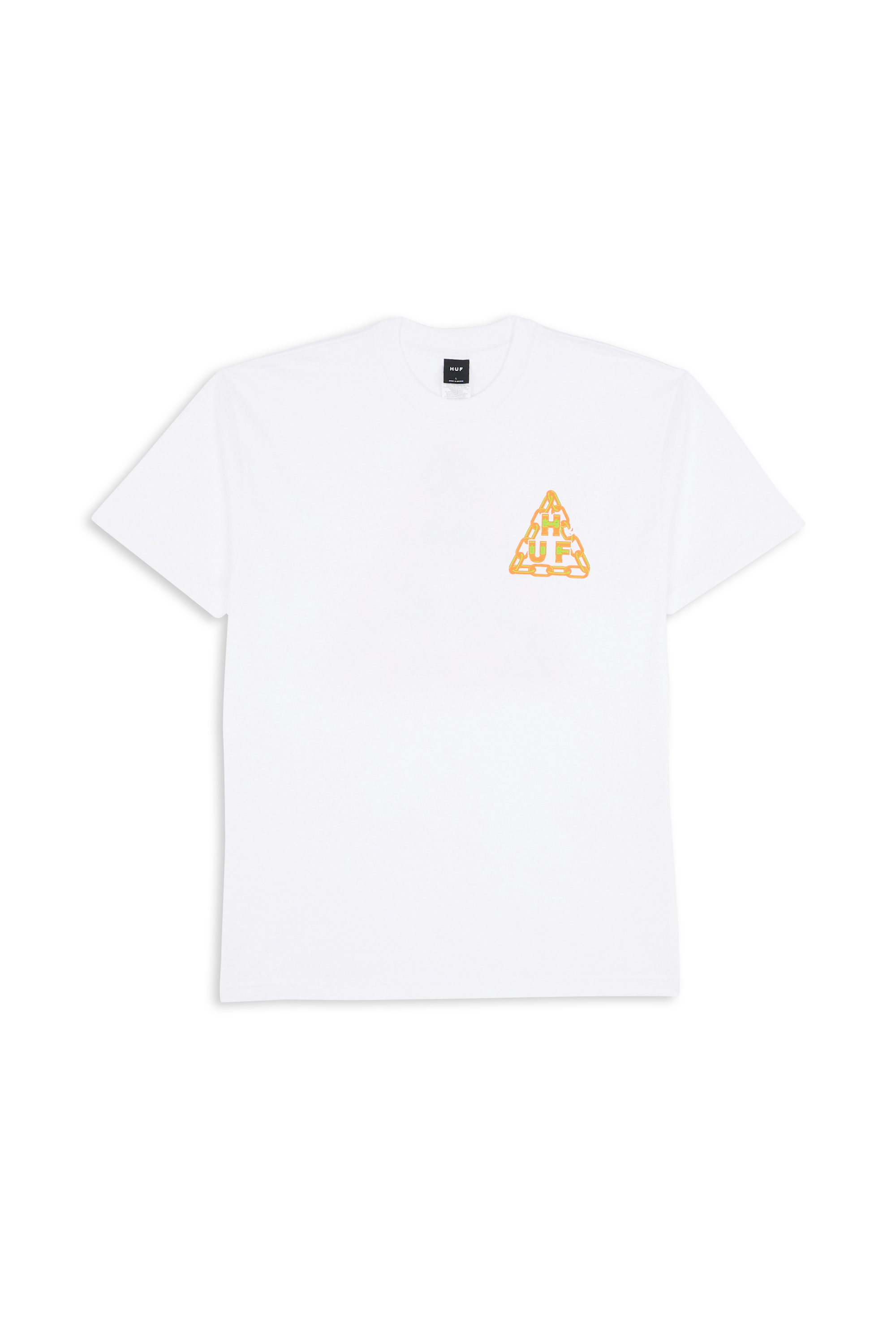 HUF T-shirt  HARD LINKS Blanc