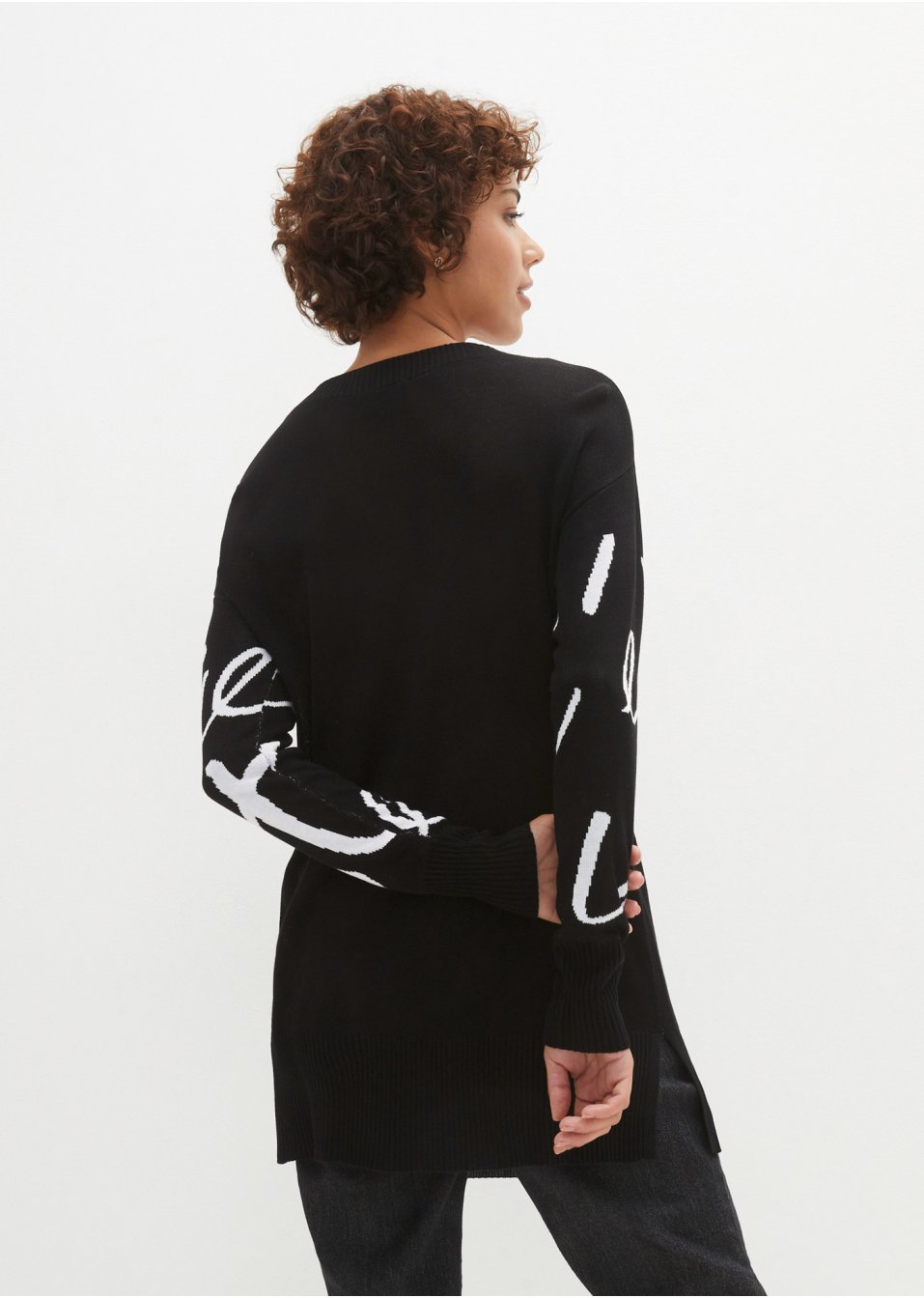 Pull avec inscription