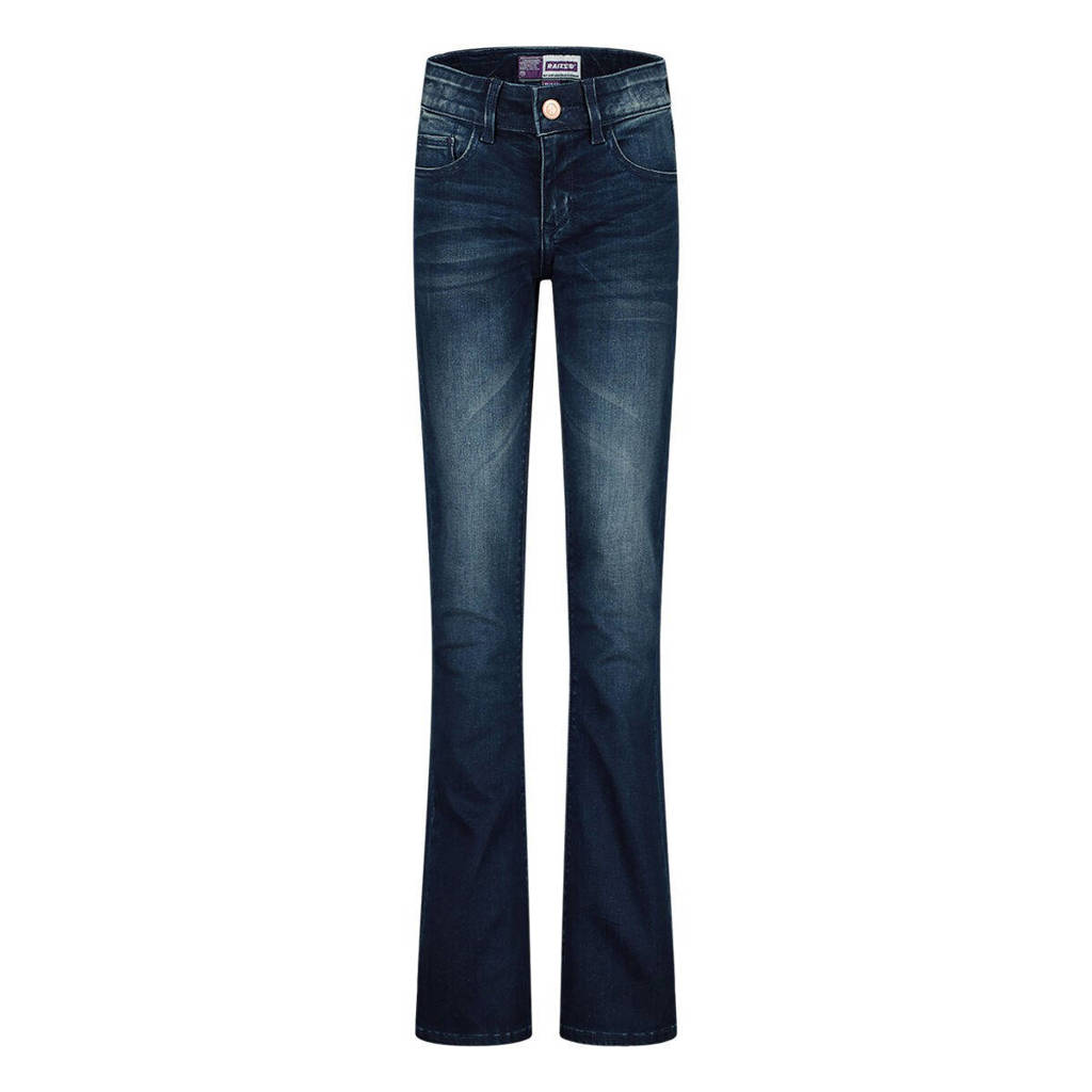 Raizzed flared jeans blauw