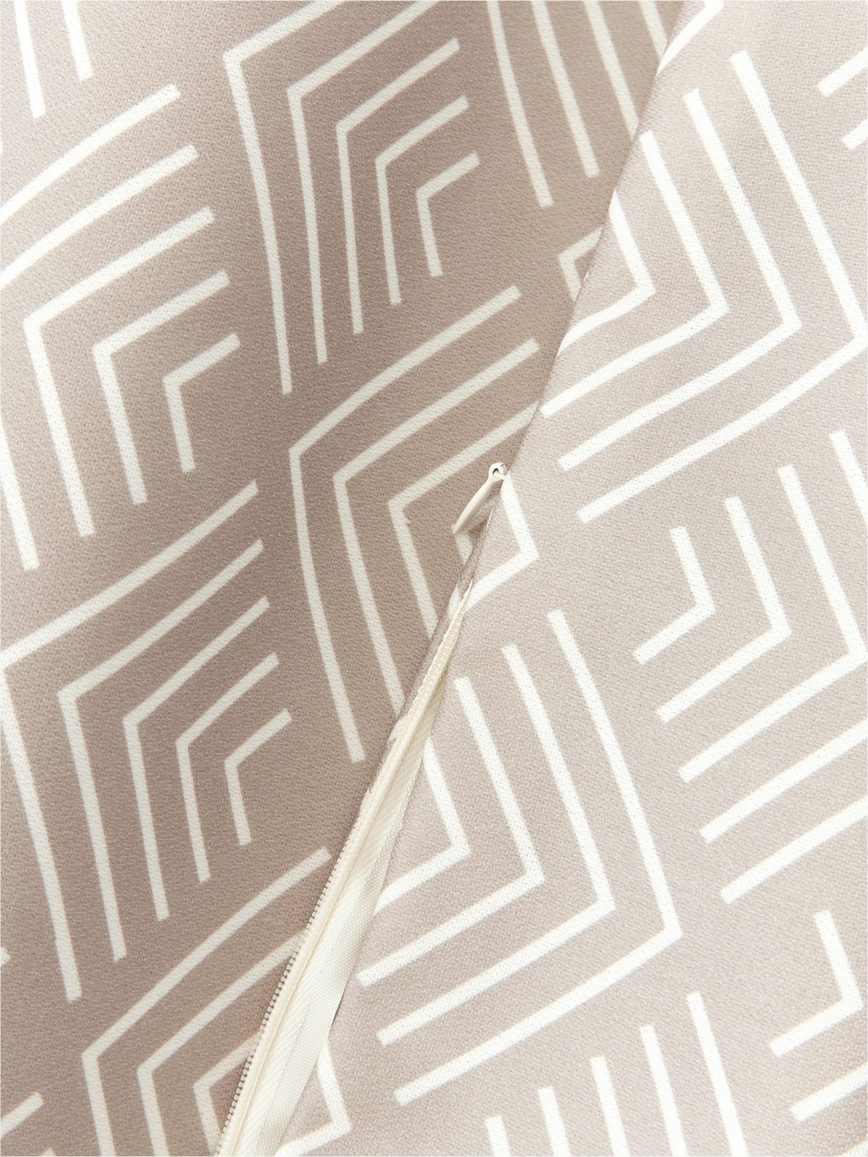 Outdoor kussenhoes Milano met grafisch patroon