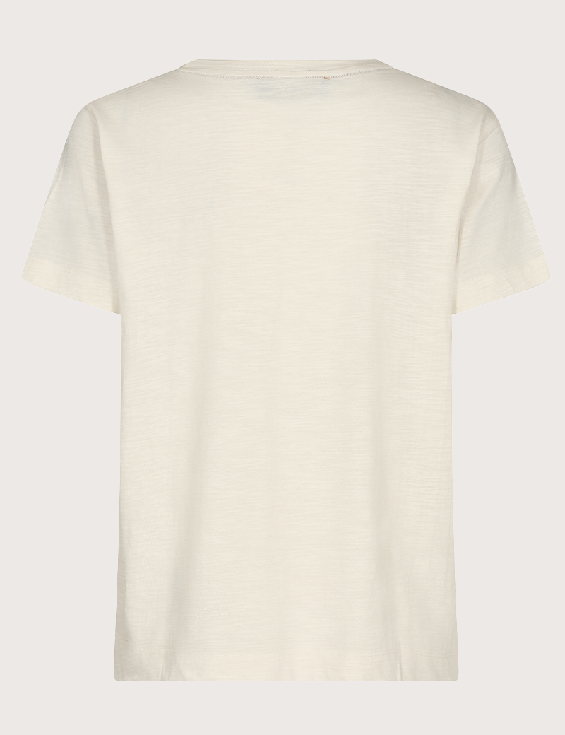 MOS MOSH T-SHIRT FEMME MANCHES COURTES NIECY BEIGE