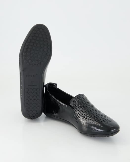 Arche Fanhoo Slipper in Schwarz