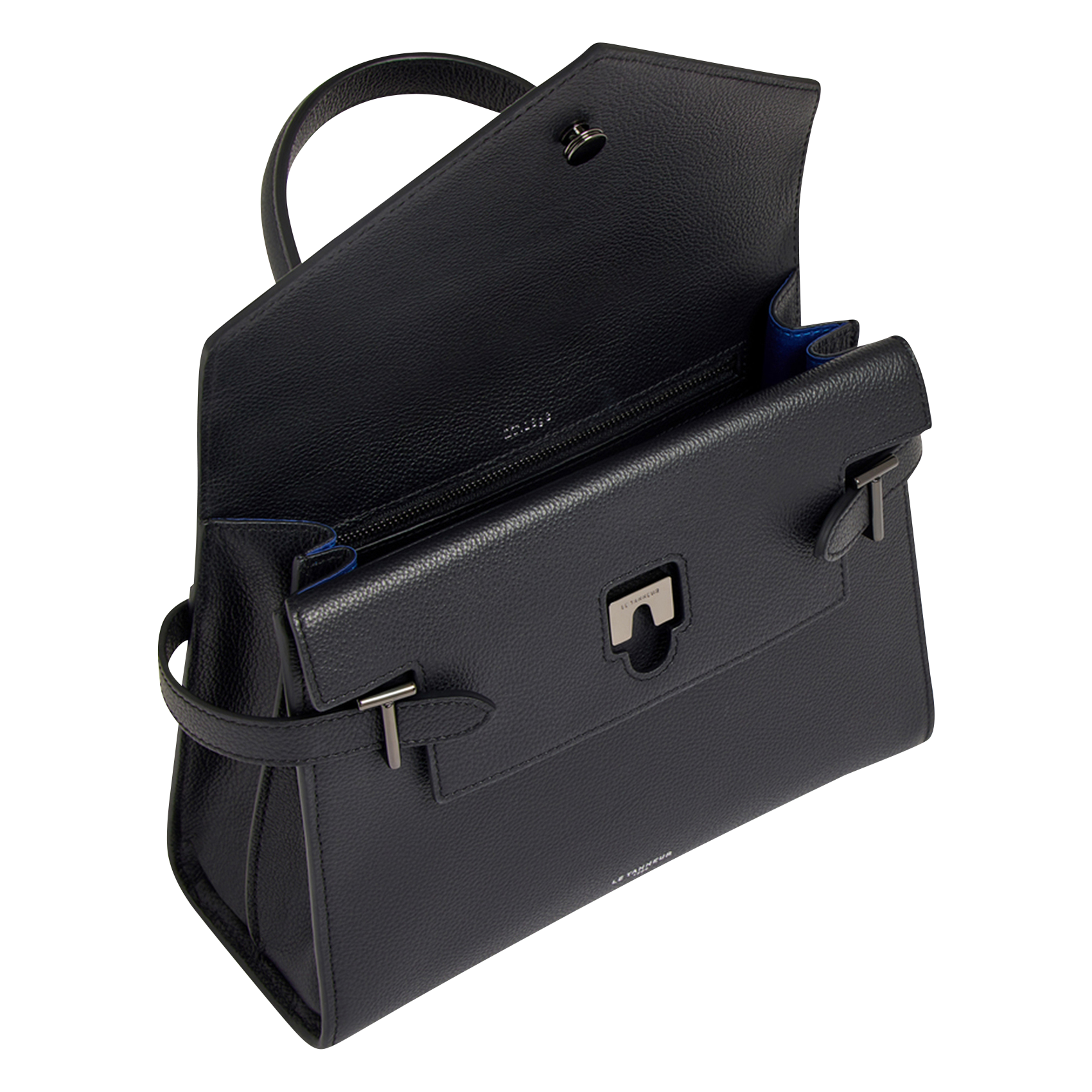 EMILIE - Sac à main en cuir | Noir
