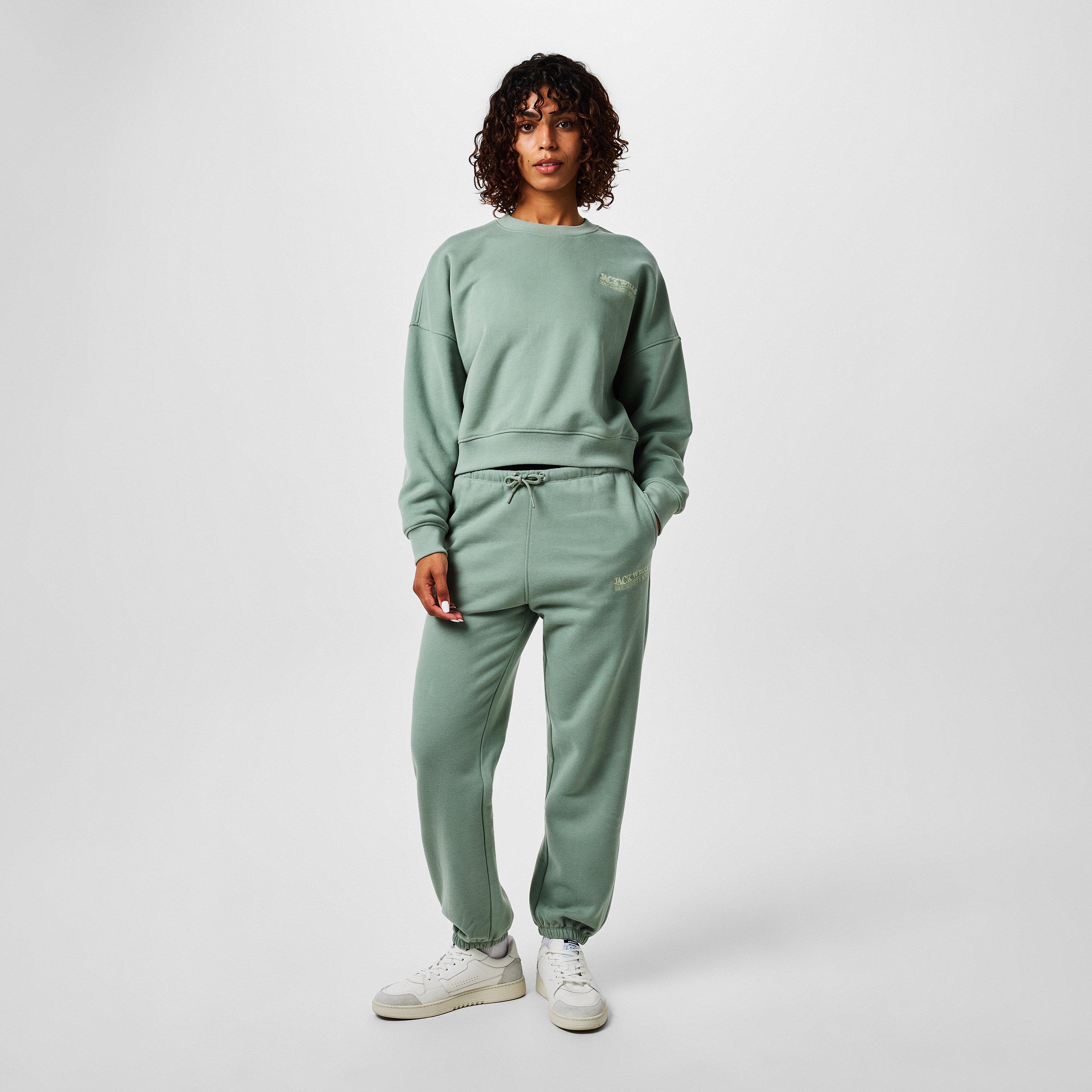 Jack Wills Boxy Embroidered Crew Neck Sweatshirt