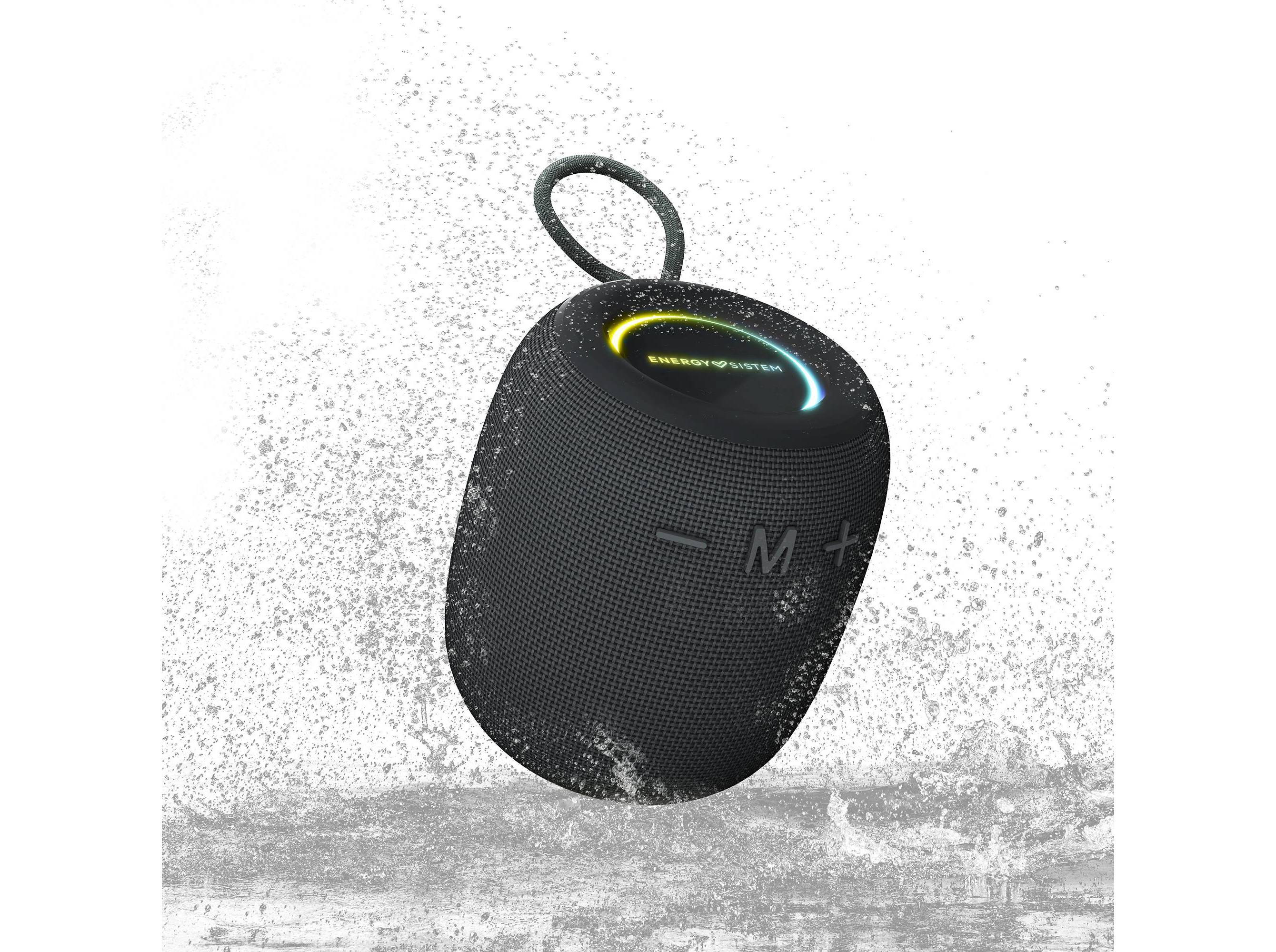 COLUNA PORTÁTIL ENERGY SISTEM SUNRISE GRAPHITE PRETO BT 10W