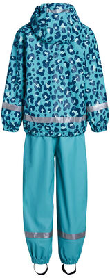 Nordbjørn Skagen Fôret Regnsett, Leopardy Aqua Sea