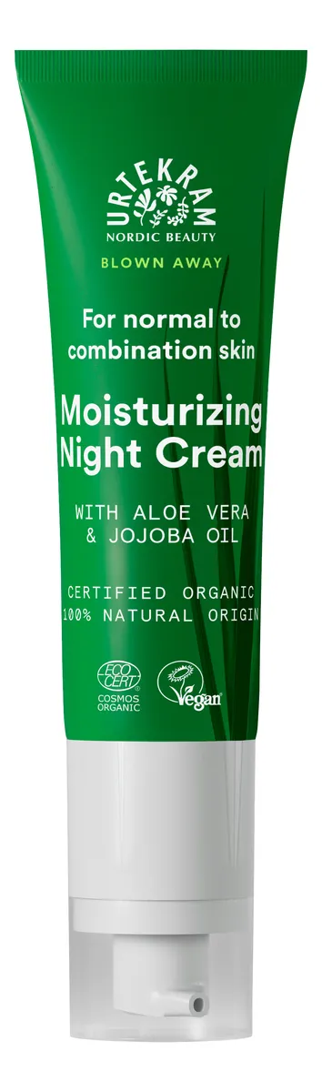 Urtekram Wild Lemongrass Moisturizing Night Cream norm/komb - 50 ml