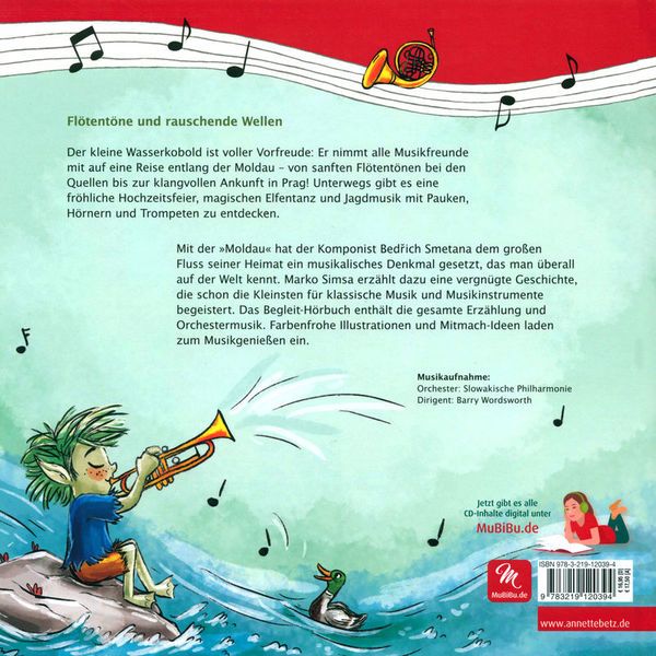 Annette Betz Verlag Die Moldau Musikbilderbuch