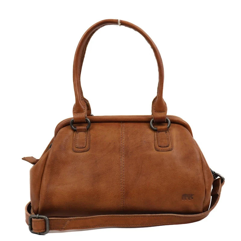 Bear Design Handtas - Schoudertas Ines M Cognac