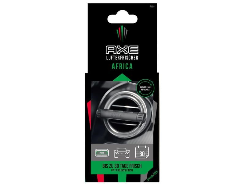 Axe Auto-Lufterfrischer Alu Refillable Vent Africa Vent Aluminium Duftspender für das Auto