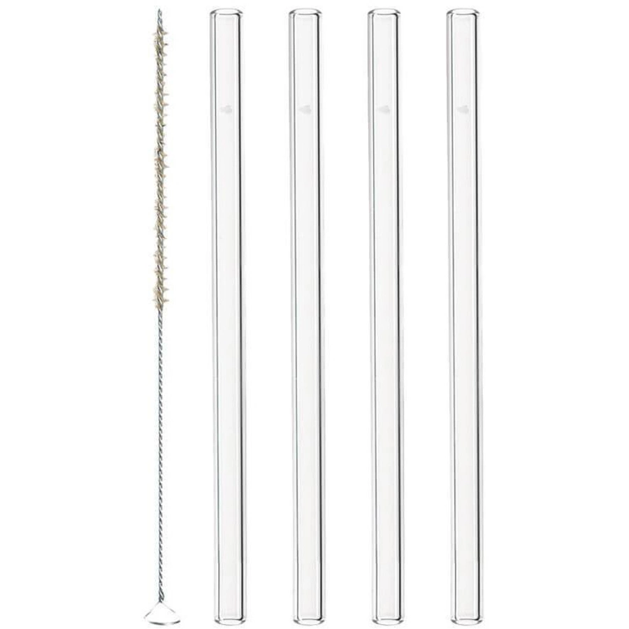 Leonardo Trinkhalme Ciao 15 cm 4er Set transparent