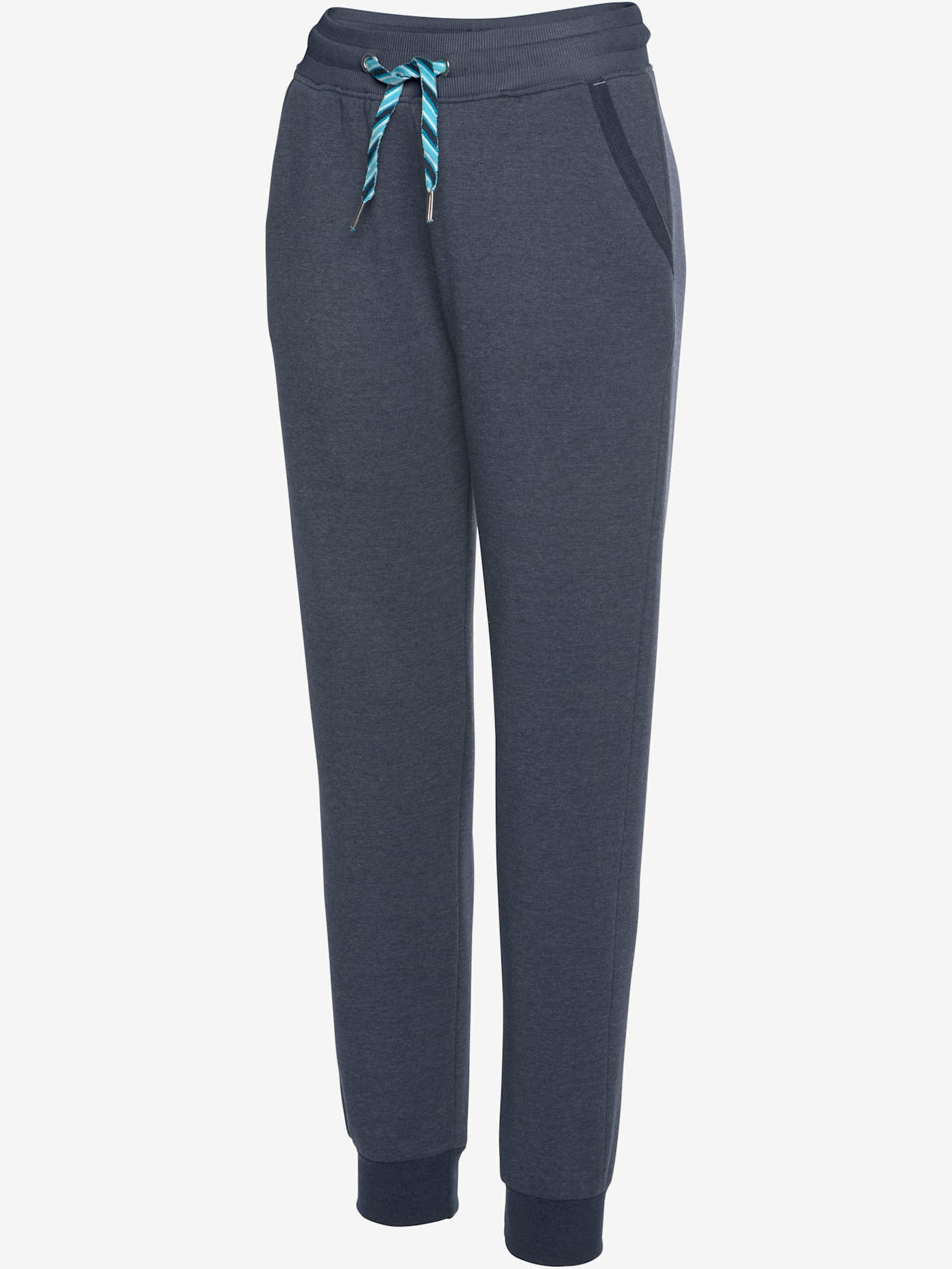 Pantalon détente pantalon molletonné, ceinture élastique côtelée à coulisse