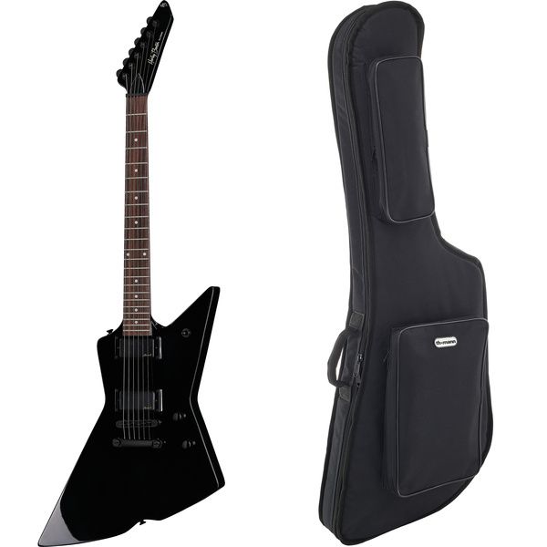 Harley Benton EX-84 Modern BK Bundle