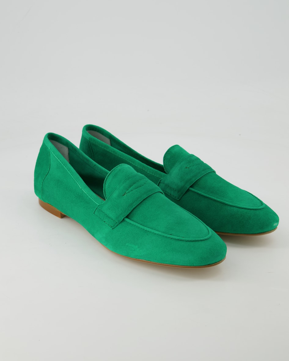 Terry Abete Slipper in Grün