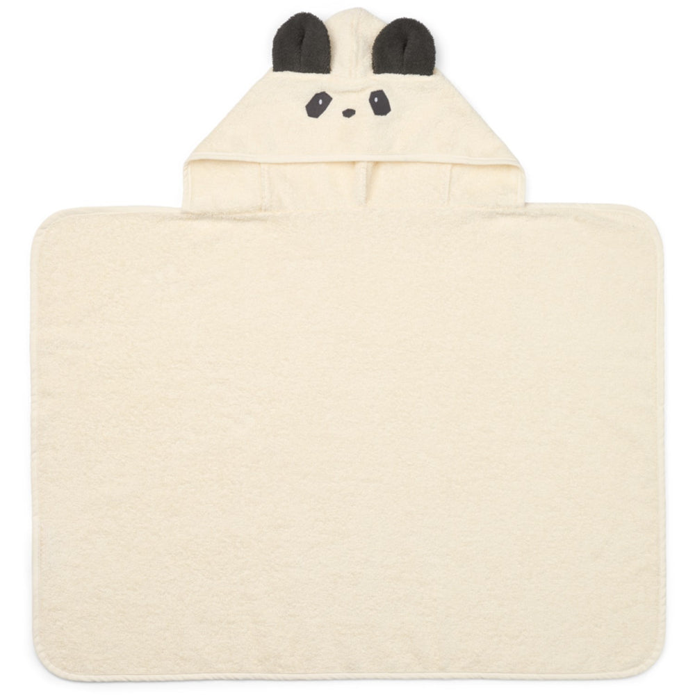 Køb LIEWOOD Creme De La Creme Vilas Panda Baby Hooded Håndklæde