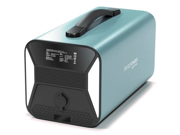 RealPower PS-1000C, Lithium jern fosfat (LiFePO4), 310000 mAh, DC, Solar, 992 Wh, 1000 W, 220 W