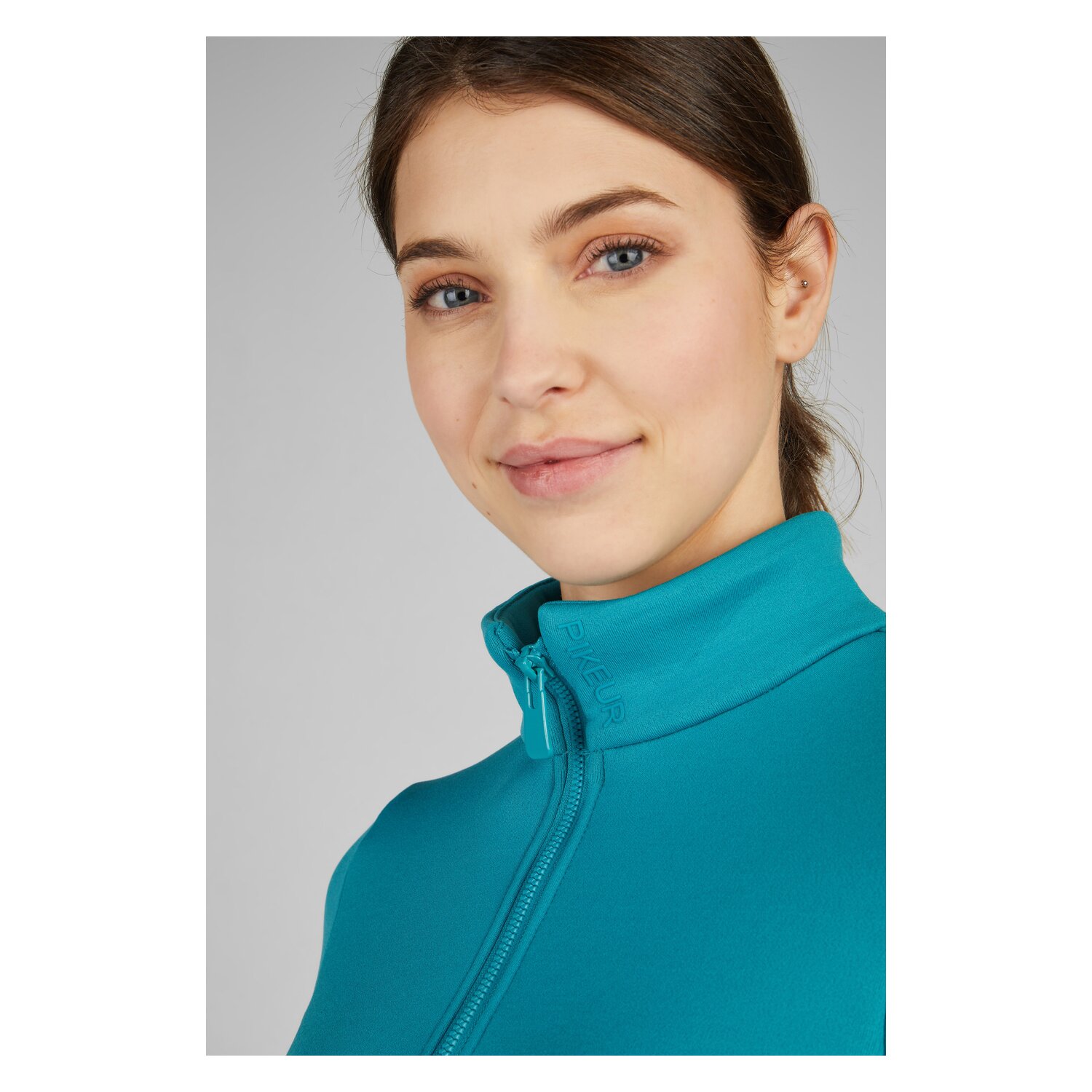 PIKEUR Sports Collection Polartec-Funktionsshirt - coast blue