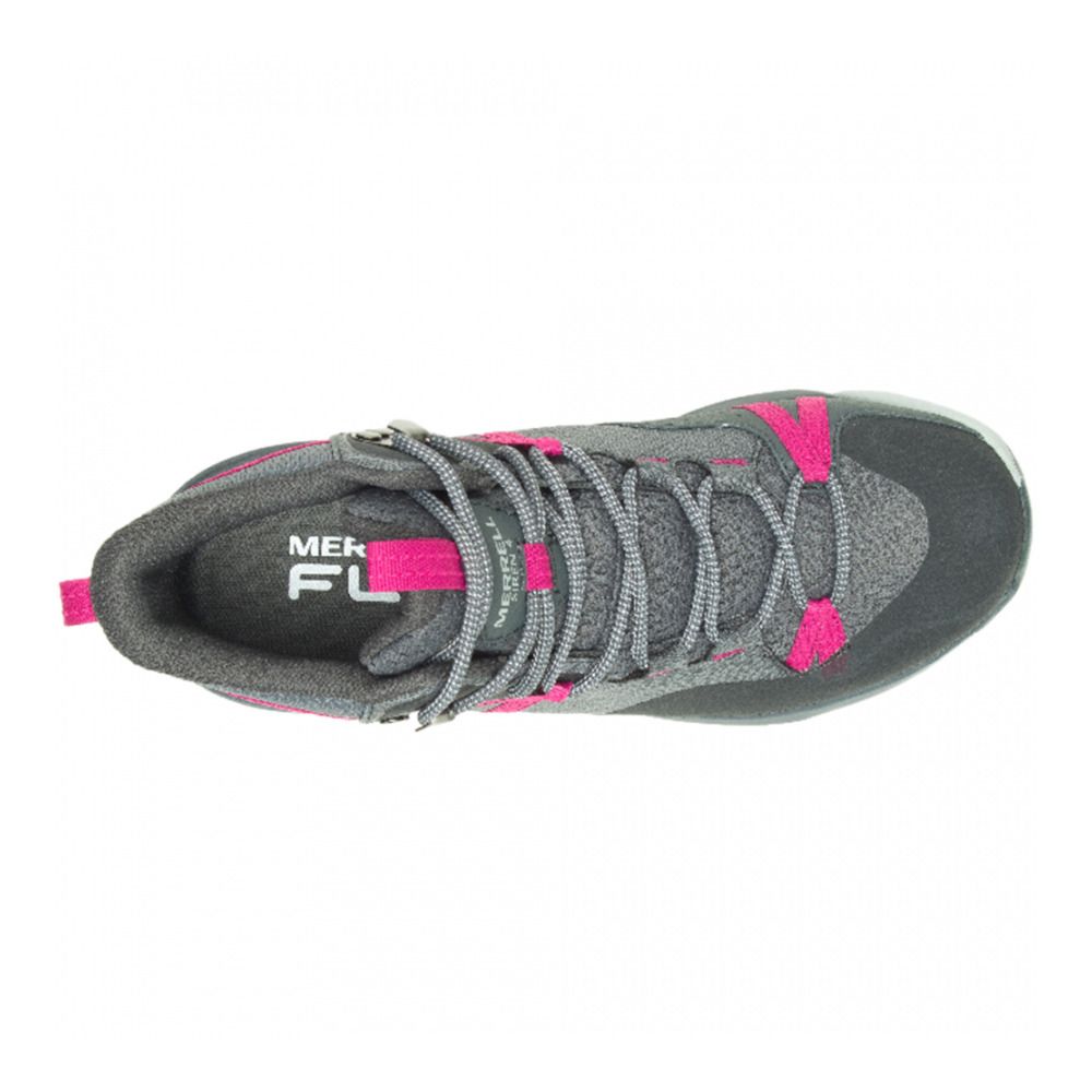 Merrell SIREN 4 MID GTX - Chaussures randonné Femme granite