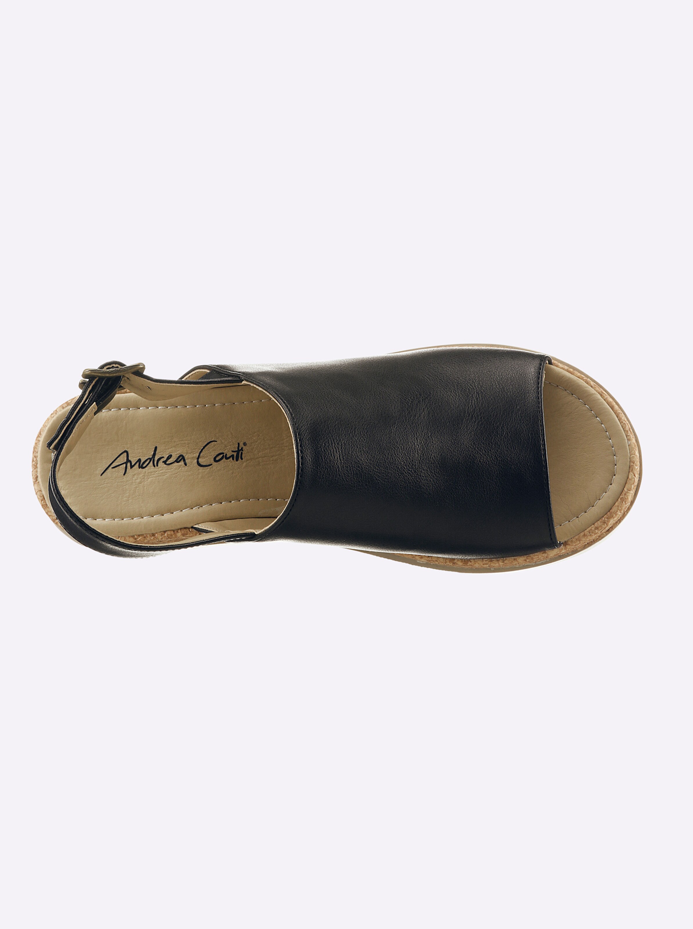 Andrea Conti Sandalette in schwarz