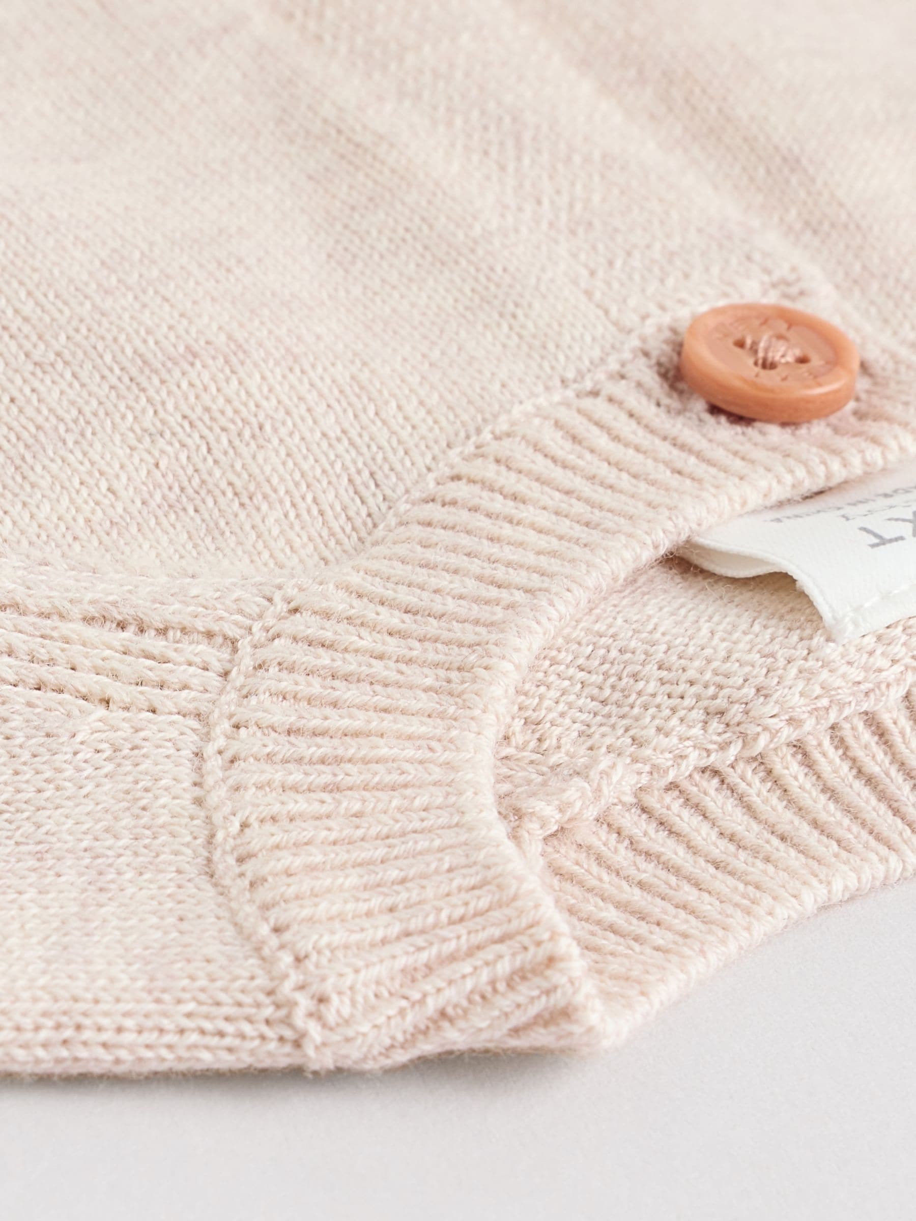 Natuurlijk - Gebreide babytrui en Leggingsset (0-12mnd)
