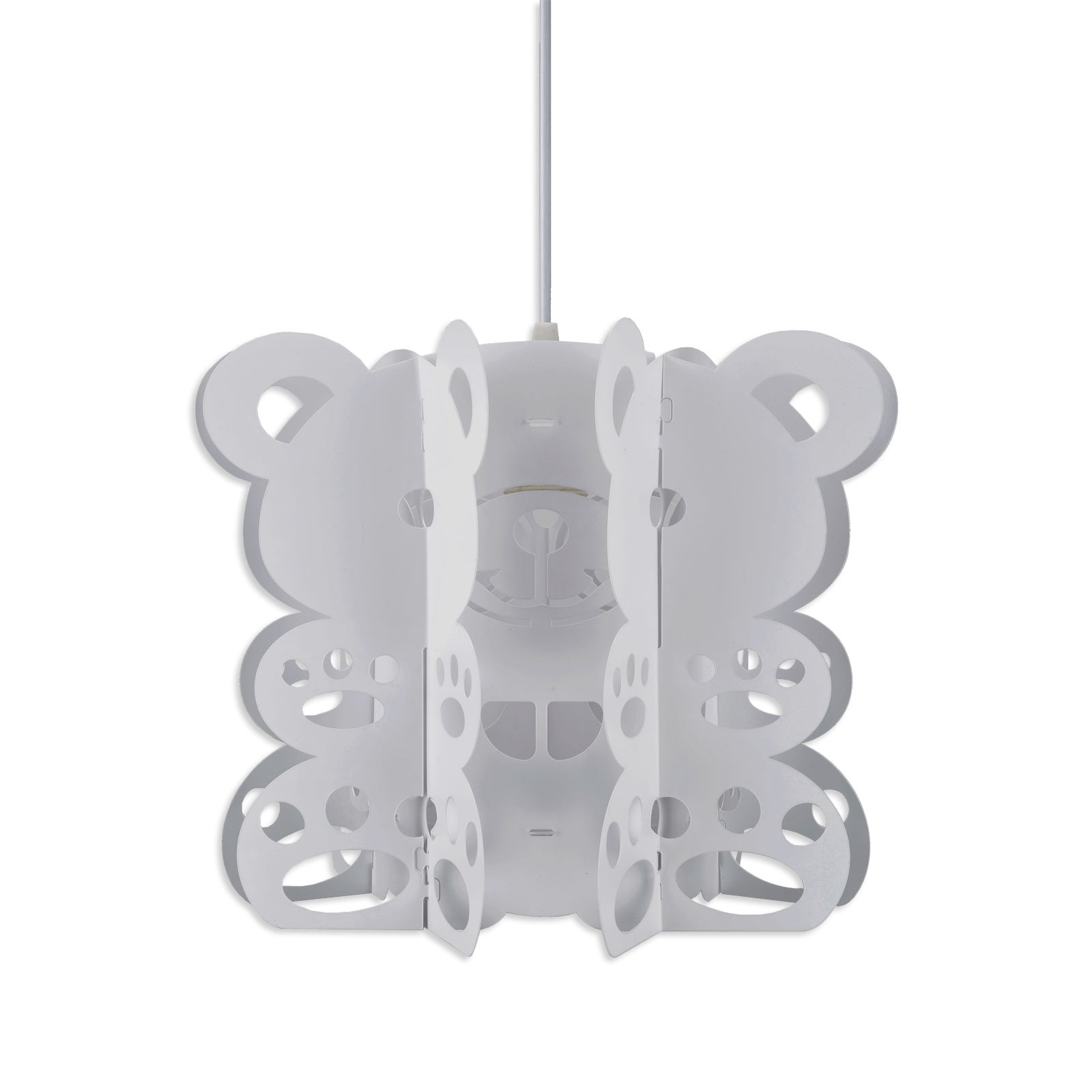LAMPURA Leuchtenschirm - weiß - Ø 33 cm
