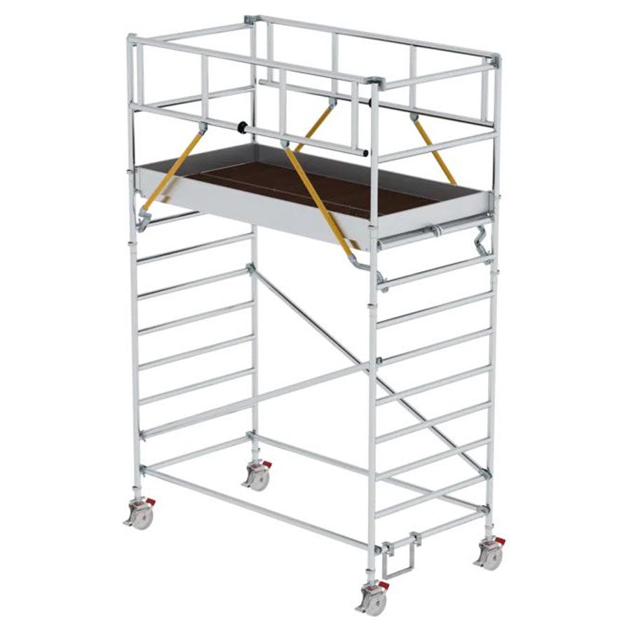 MUNK SG rolsteiger met dubbel platform 1,35x2,45m, platform 5,07m AH