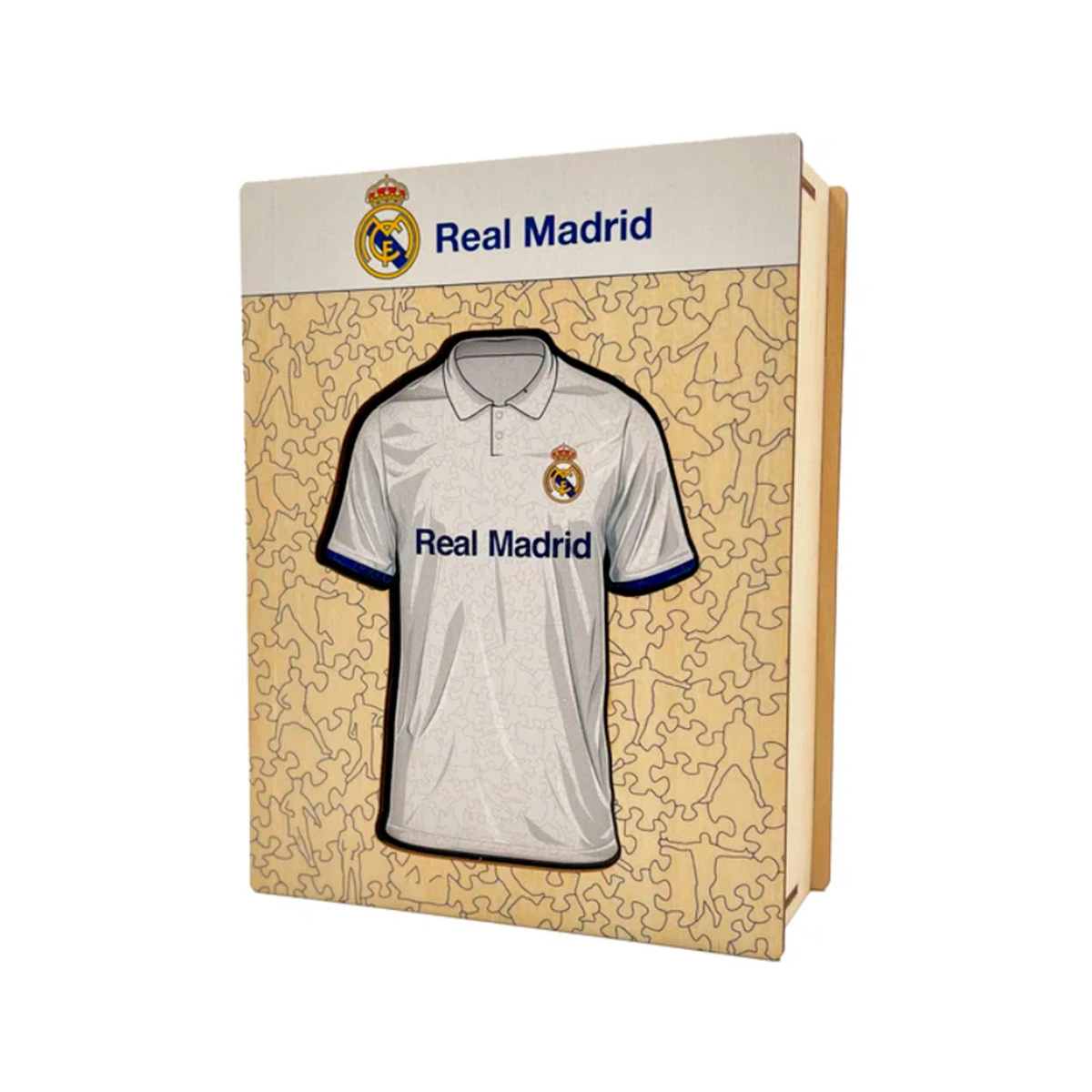 Real Madrid Cf Jersey Puzzle Madeira (150 Peças)
