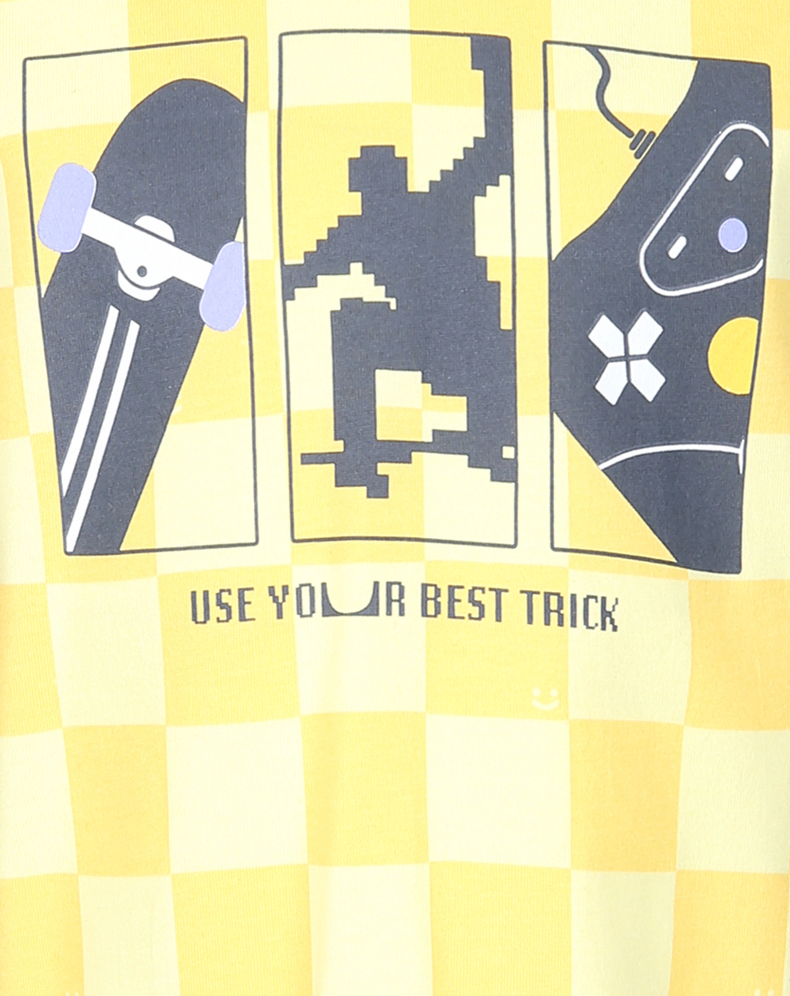 T-Shirt BEST TRICK in sonnengelb